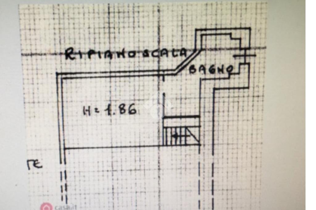 Two-room apartment Piazza Fratelli Ruffini, Castellaro - floor plans 1