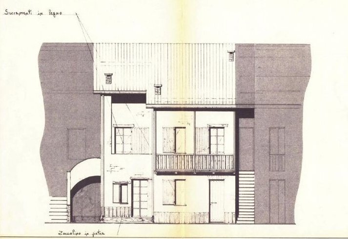 Rustic FEDIO BOVERO, SNC, Demonte - floor plans 1