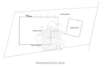 Planimetria - Capannone via Santa Maria del Piano di Sotto, 99, Montescudo - Monte Colombo - foto 12