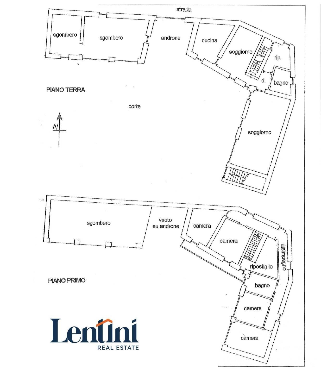 Rustico via Giuseppe Mazzini, 42, Frassinello Monferrato - planimetria 1