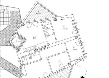 Planimetria - Two-room apartment Ciriè - photo 4
