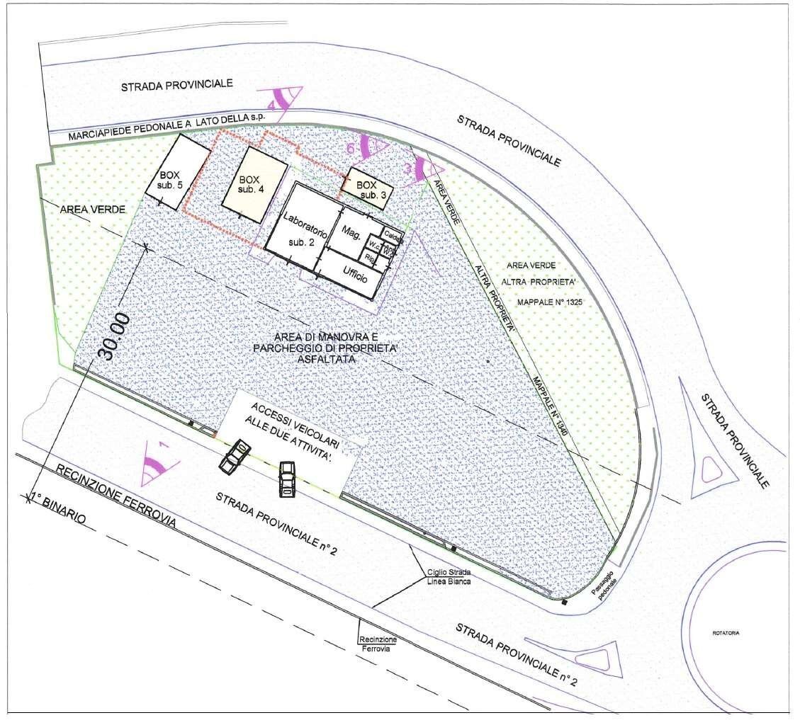 Negozio strada provinciale Lanzo Torino, 50, Balangero - planimetria 1