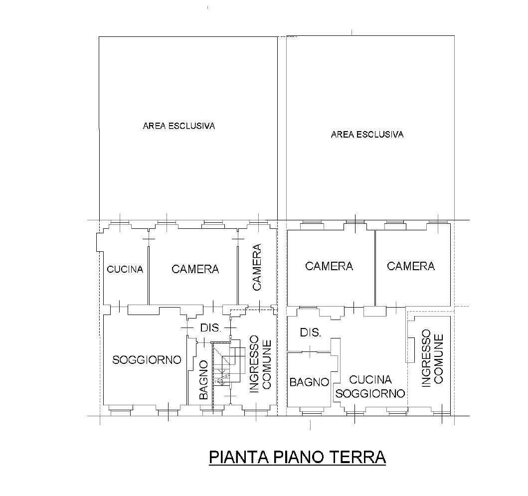 Rustico via Cavalier Brunetto, 11, San Maurizio Canavese - planimetria 1
