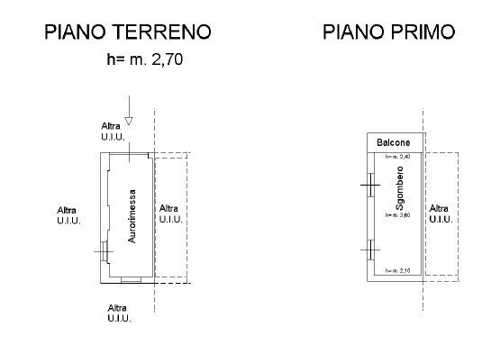 Casa indipendente via Mario Rosso, 30, Beinette - planimetria 1