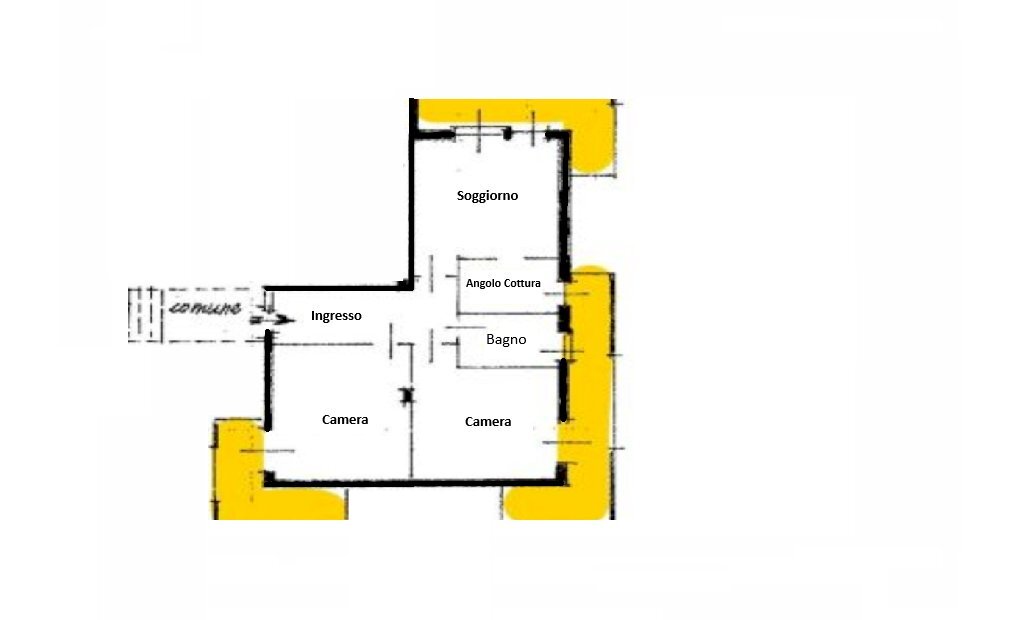 Appartamento Via Colle dell'Ortica, 60, Demonte - planimetria 1