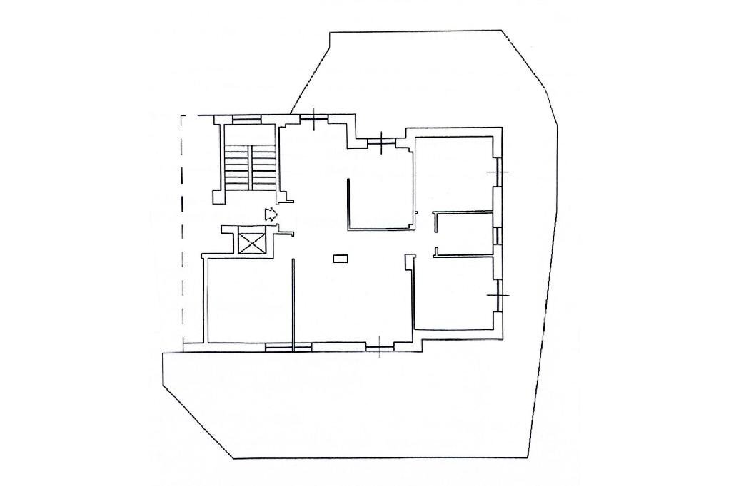 Appartamento Via Burlando, Genova (zona Marassi) - planimetria 1