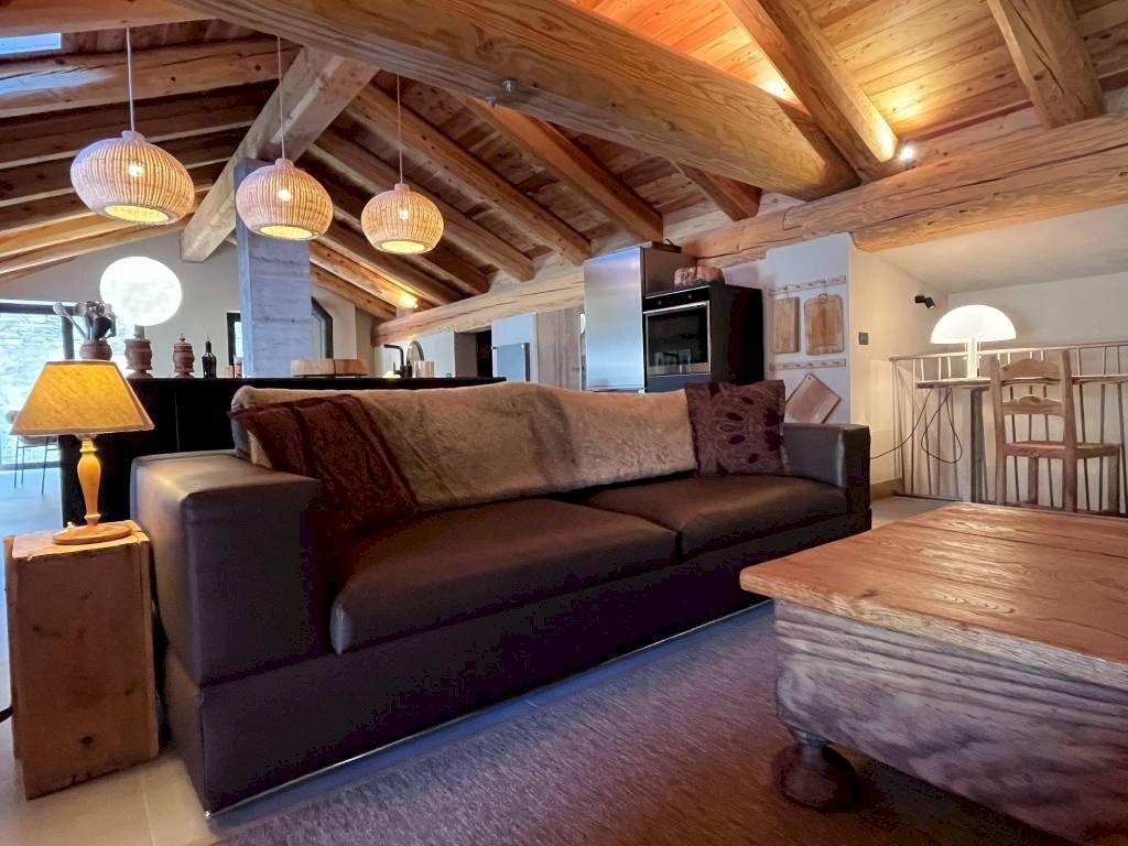 Salone - Rustico Borgata Monfol, Sauze d'Oulx - foto 3