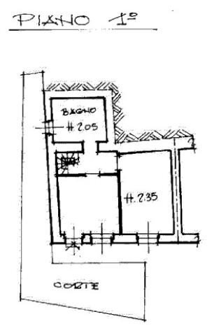 Villa a Schiera via Franco Solimano, Pieve Ligure - planimetria 1