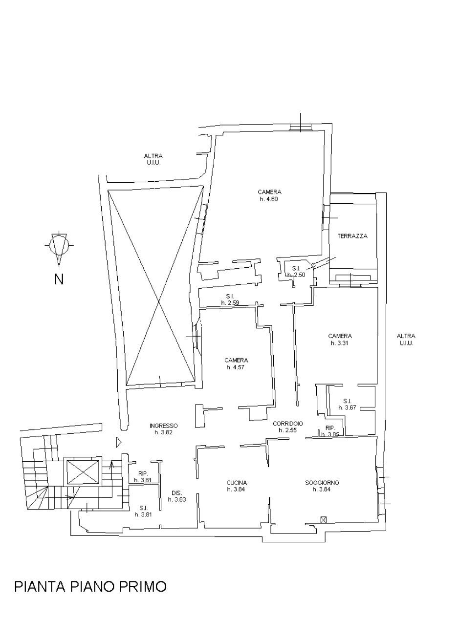 Apartment Bologna - floor plans 1