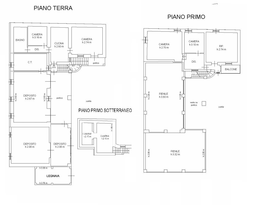 Independent house Via Tasnere, SNC, Busca - floor plans 1