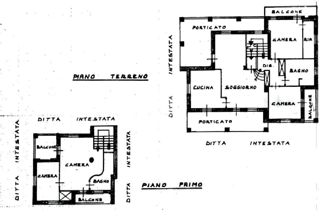 Villa Via San Giacomo dei Passeri, Fossano - planimetria 1