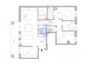 Four-room apartment Bergamo (neighborhood Loreto) - photo 28