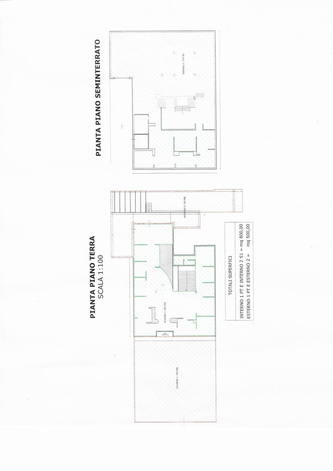 Negozio via Ardeatina, 419, Anzio - planimetria 1