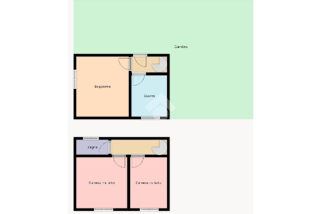 Casa indipendente Via Palvotrisia, Castelnuovo Magra - planimetria 1