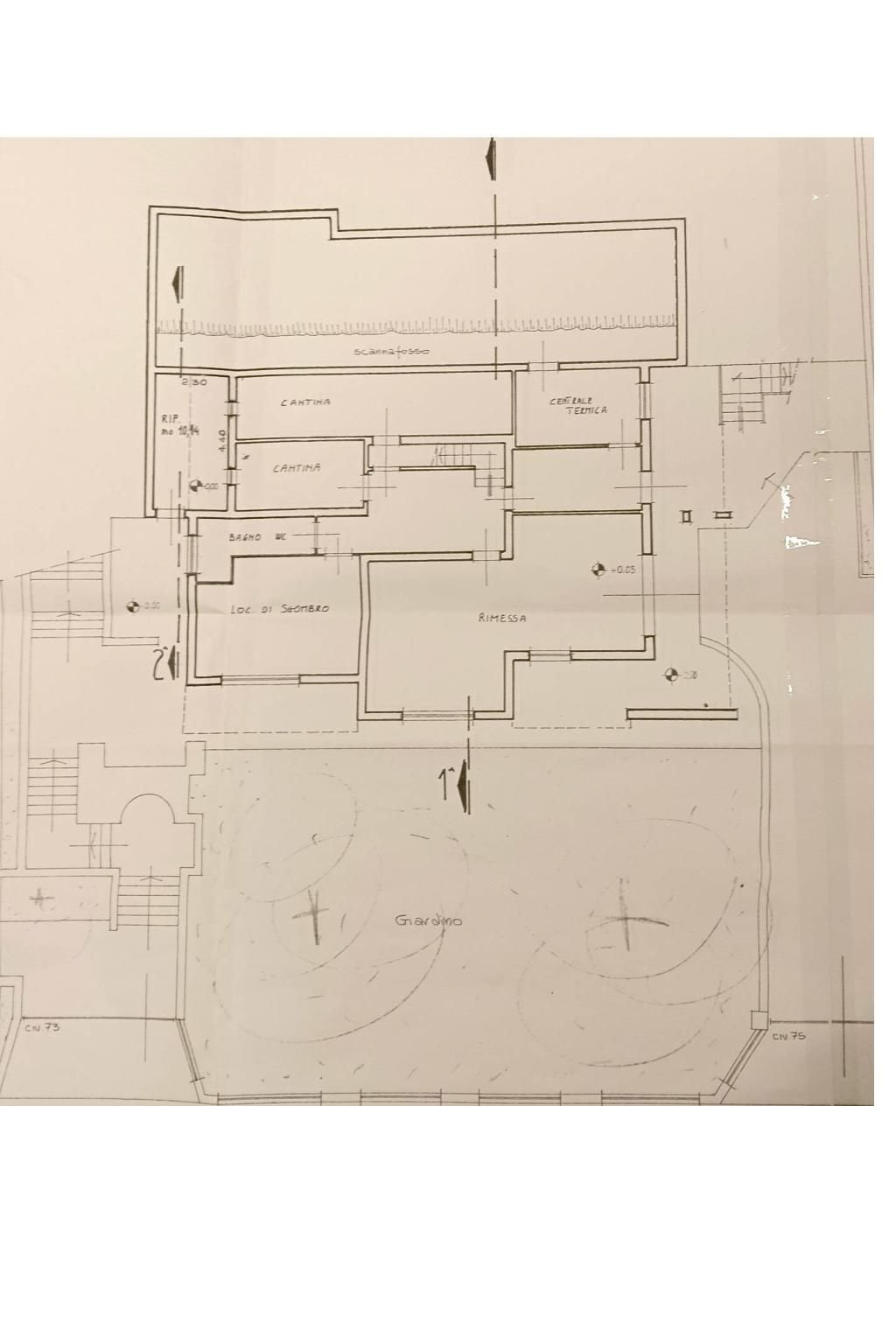 Villa via Luigi Galvani, Montelupo Fiorentino - planimetria 1