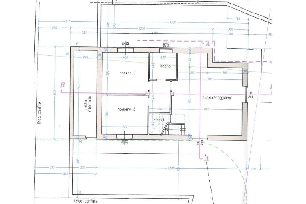 Villa via eucalipto, Giaveno - floor plans 1