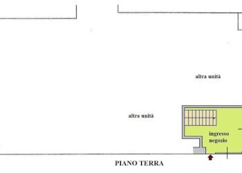 Planimetria - Negozio piazza Eroi della Libertà, Bordighera - foto 5