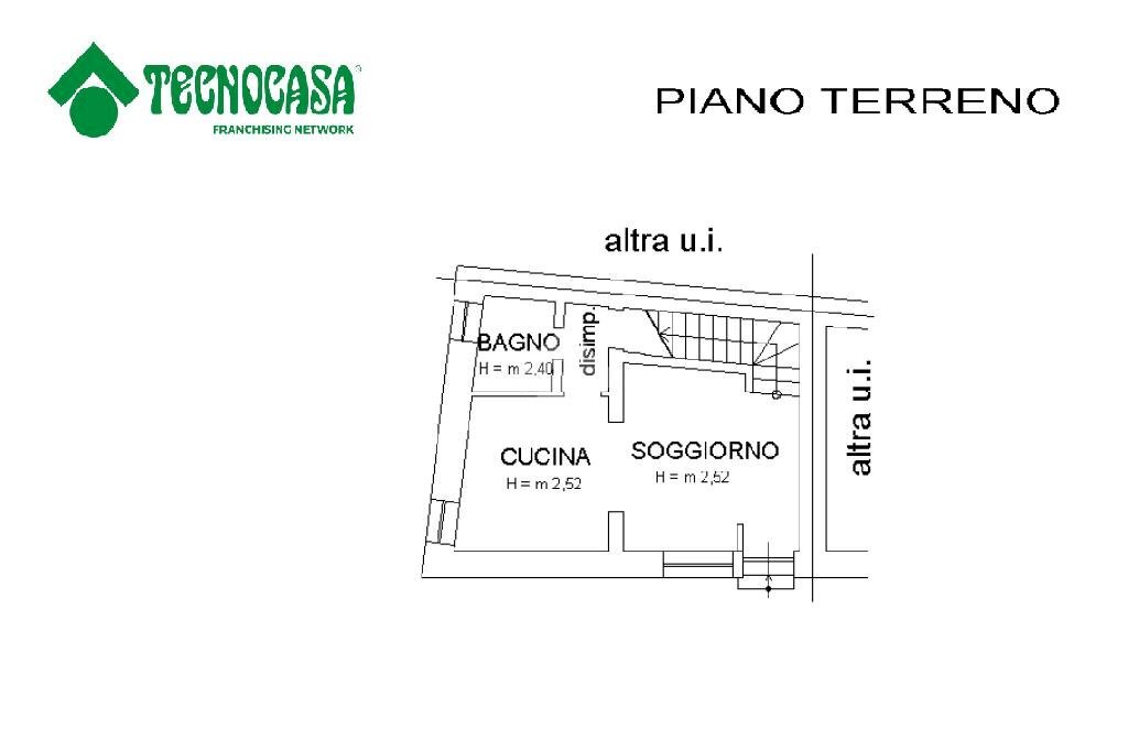 Semi-detached house Via ospedale, Gassino Torinese - floor plans 1