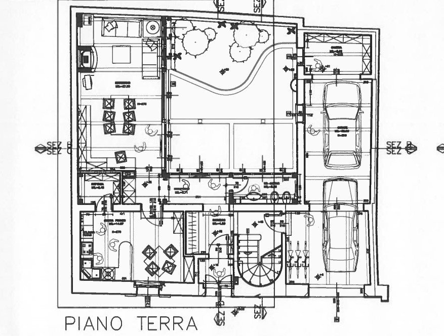 Casa indipendente Forlì - planimetria 1