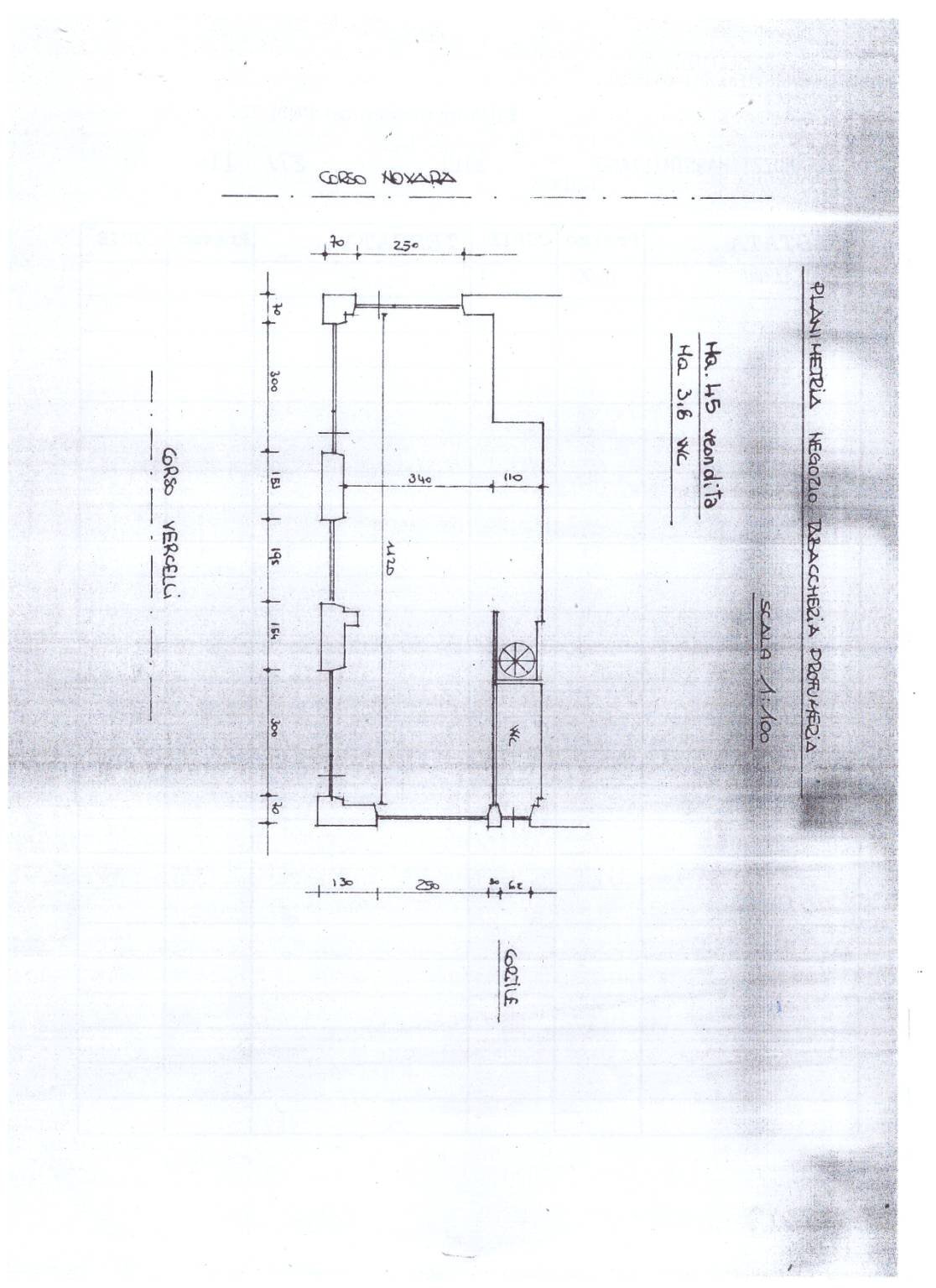 Bar - Tobacco - Ricevitoria Torino - floor plans 1