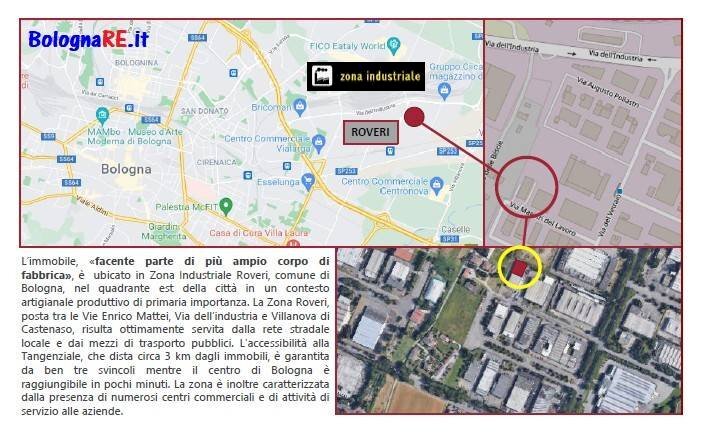 Mappa - Capannone Bologna (zona San Vitale) - foto 1