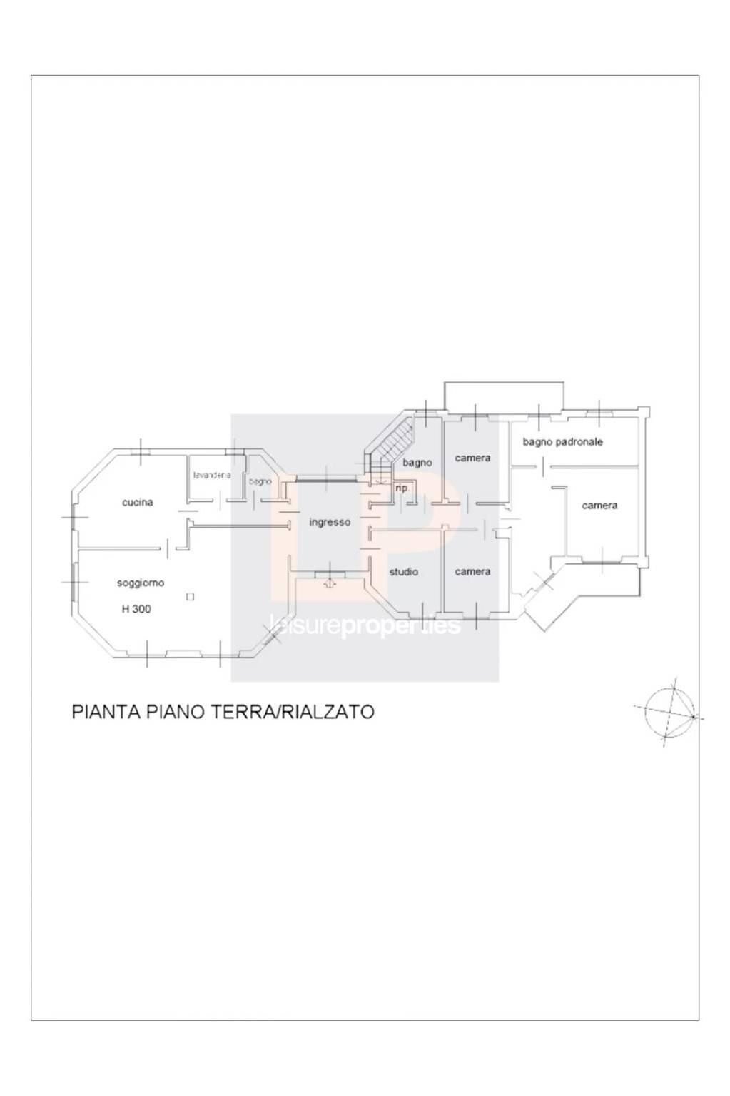 Villa via Caligara 2, Arona, Arona - planimetria 1