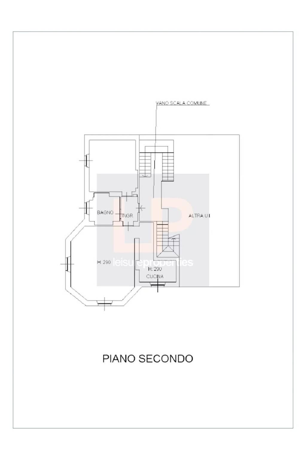 Trilocale via Sempione, n 40, Baveno - planimetria 1