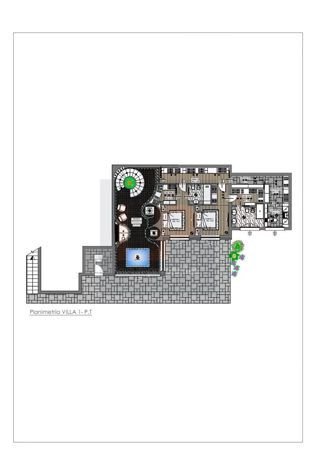 Villa via Panorama, 2, Belgirate - planimetria 1
