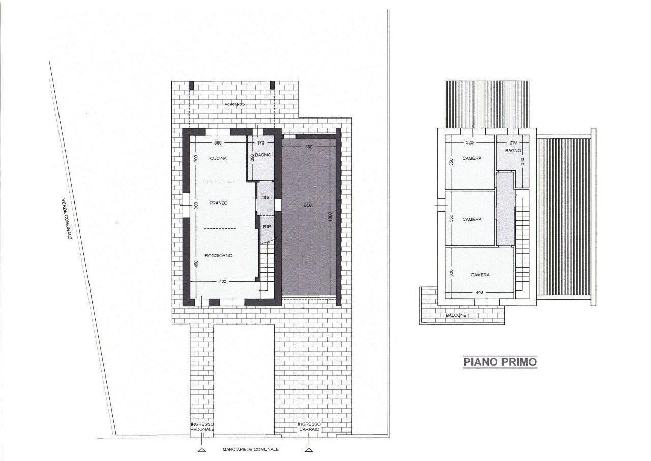 Villetta Vigolzone - planimetria 1