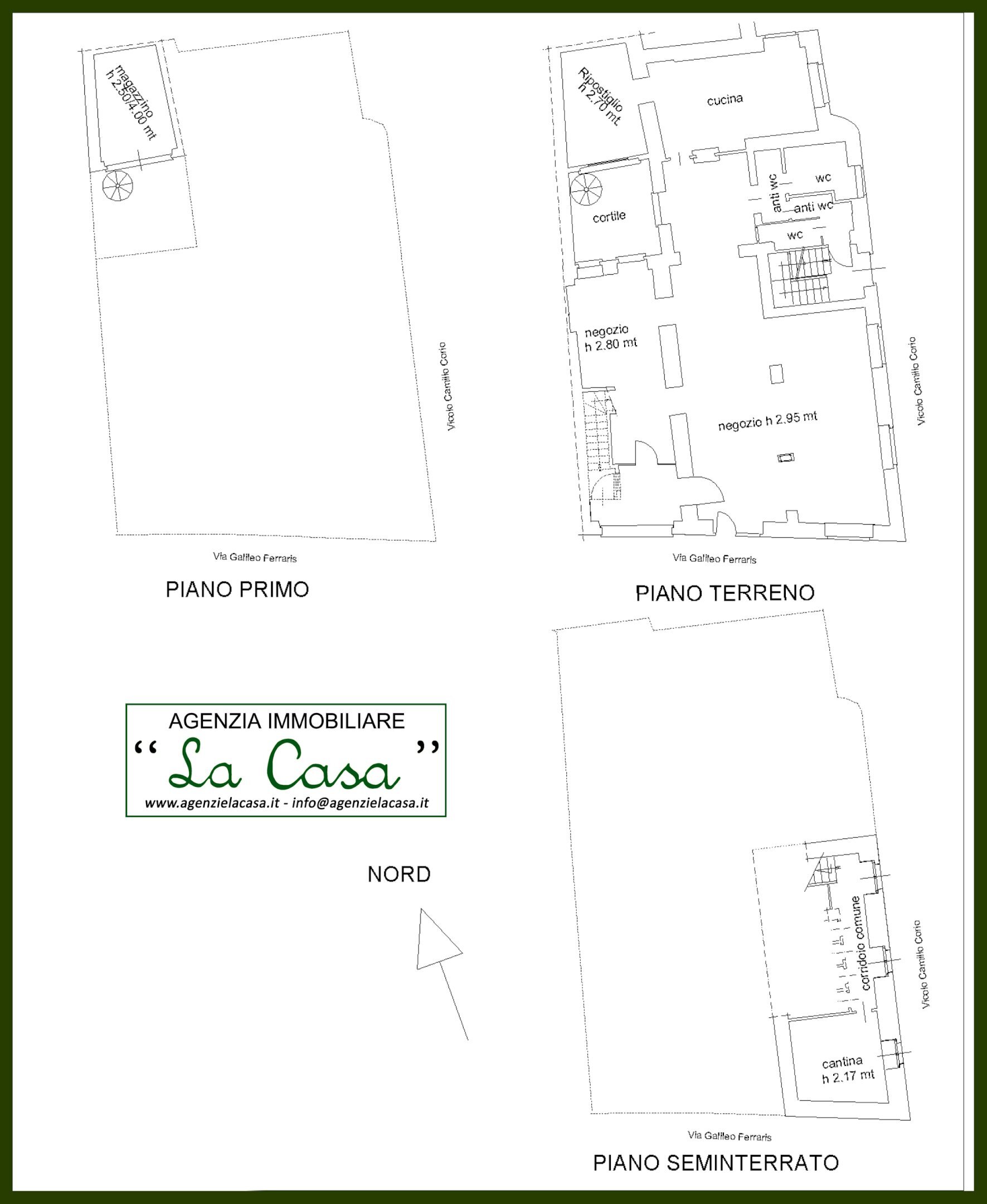 plan - Locale Commerciale piazza Galileo Ferraris, Livorno Ferraris - planimetria 1