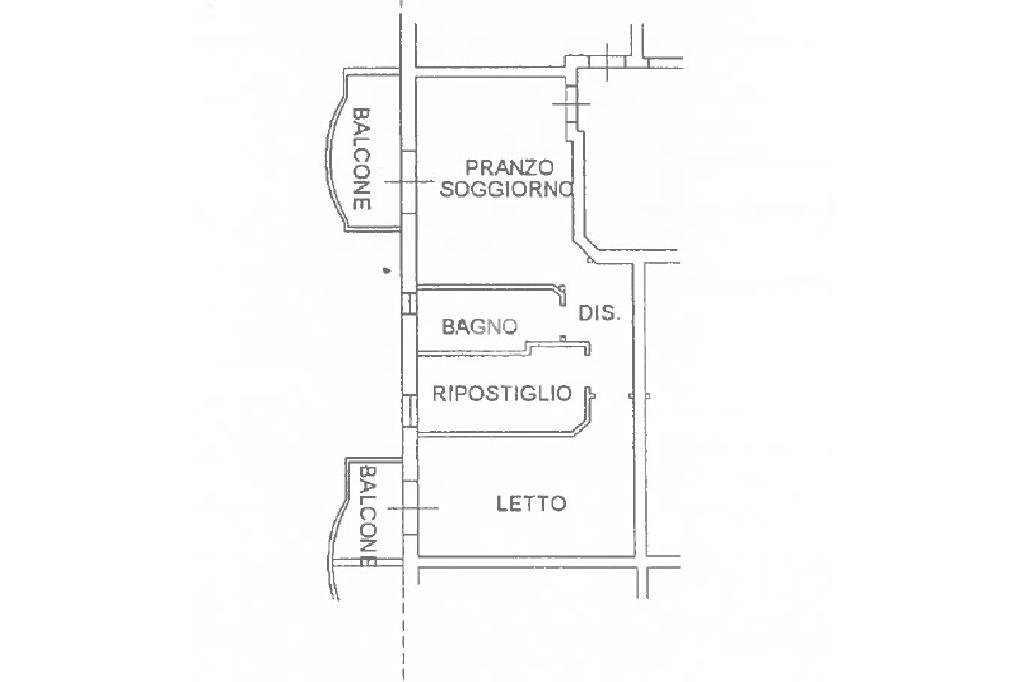 Three-room apartment Via Robert Schuman, Gatteo - floor plans 1