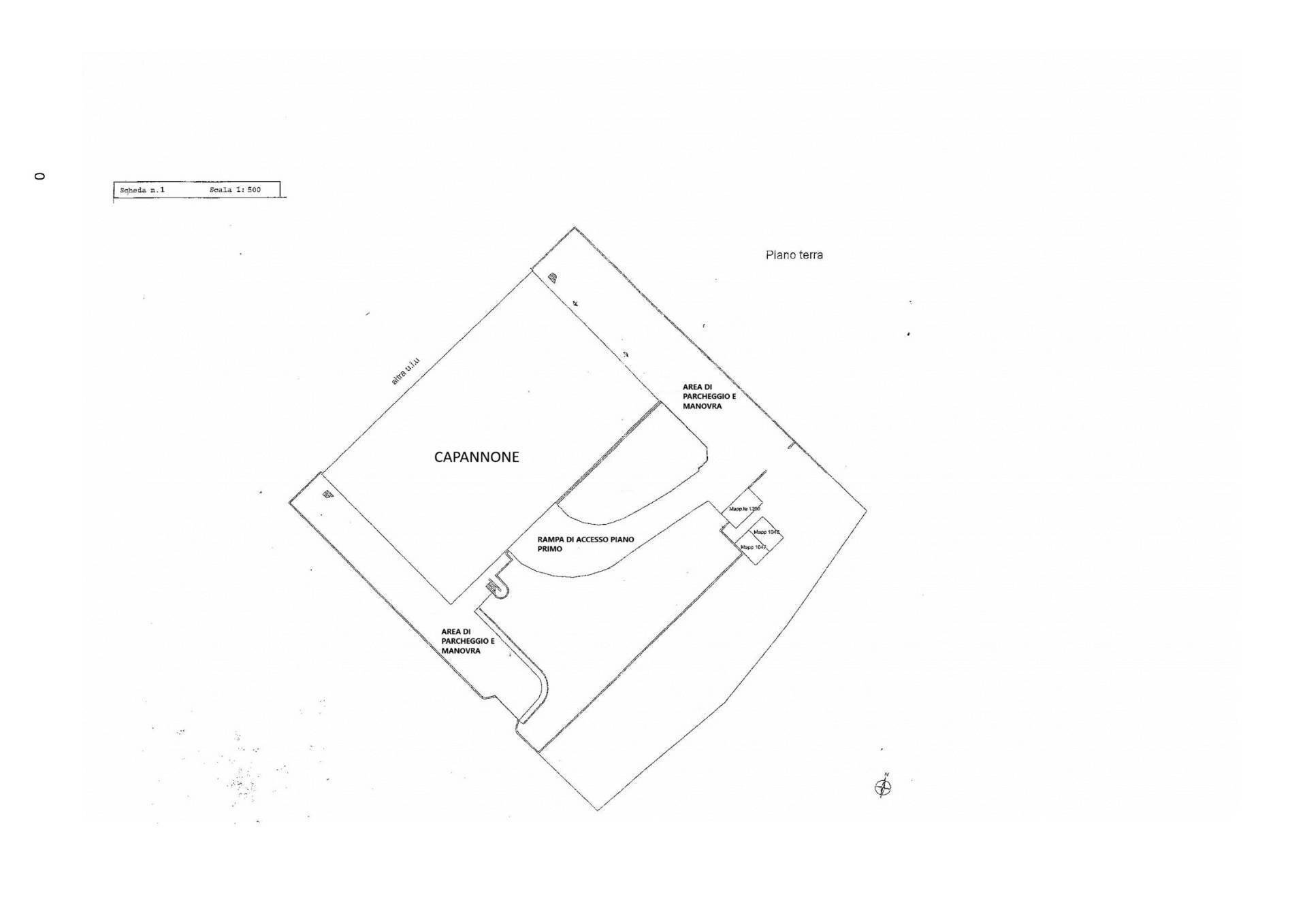 Capannone Via Vincinella 14, Santo Stefano di Magra - planimetria 1