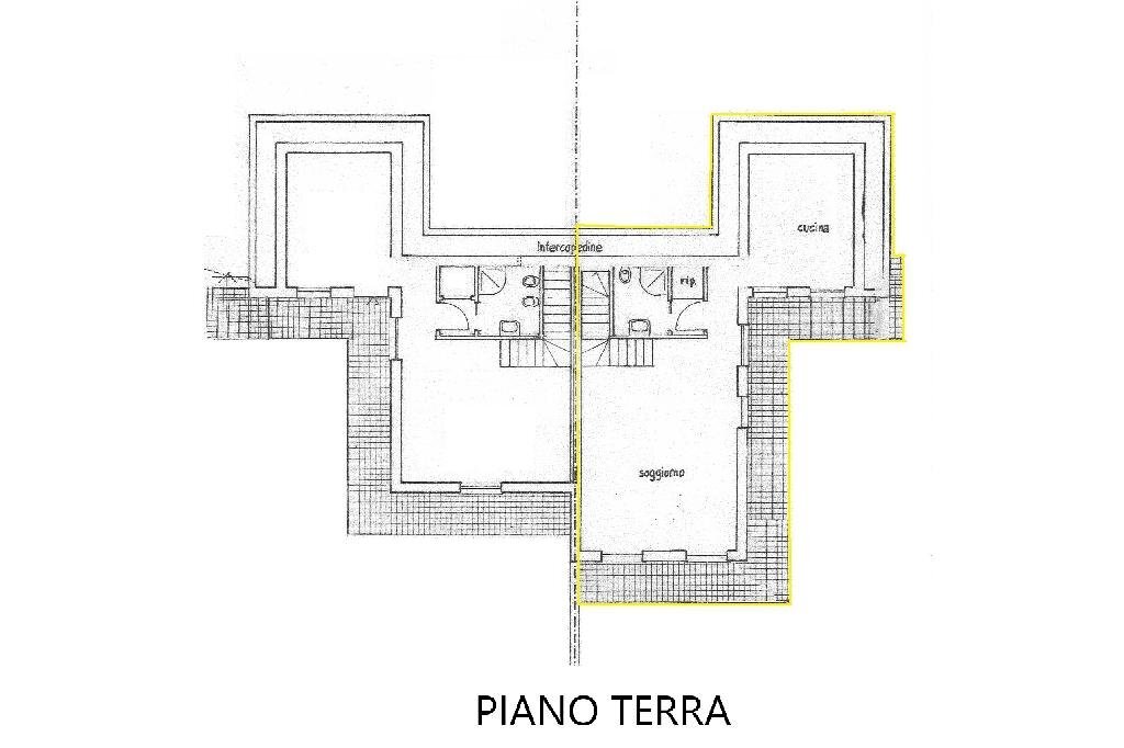 Four-room apartment Via Olivella Caminata, Casarza Ligure - floor plans 1