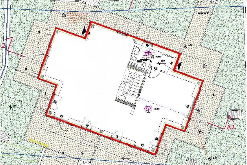 Villa Strada delle Vigne, Pecetto Torinese - floor plans 1
