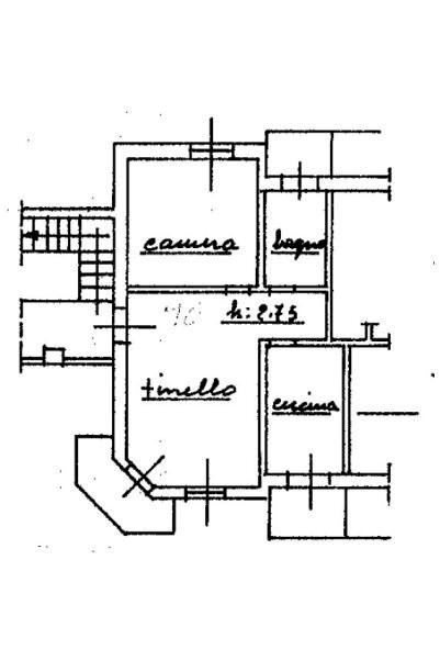 Appartamento via del Castellino, 28, Vicoforte - planimetria 1