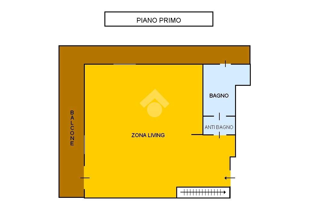 Two-room apartment Via XXV Aprile, Oulx - floor plans 1