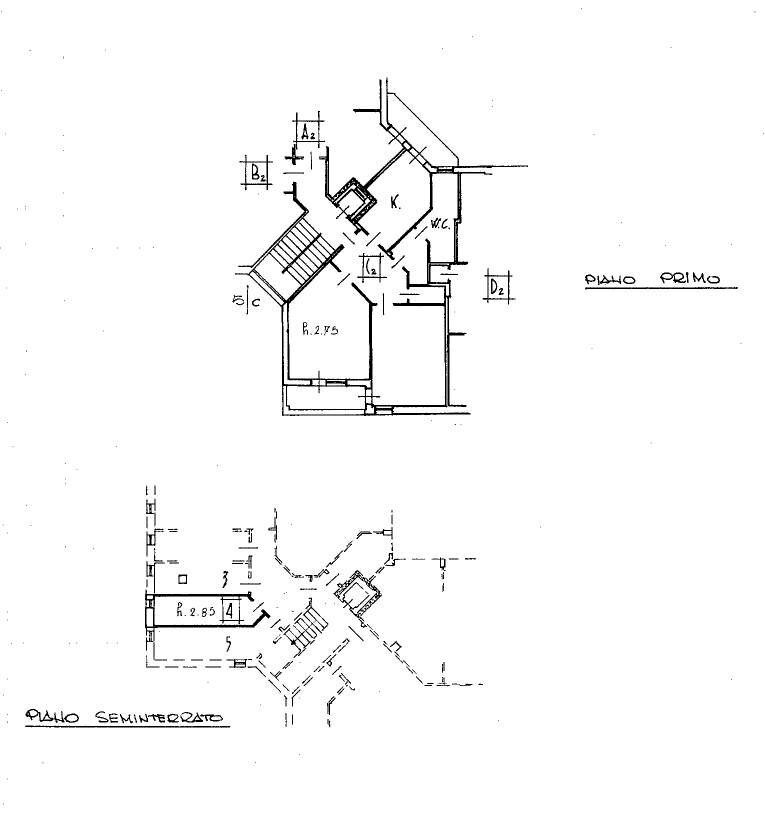 Trilocale Via Selene 16, Carrù - planimetria 1