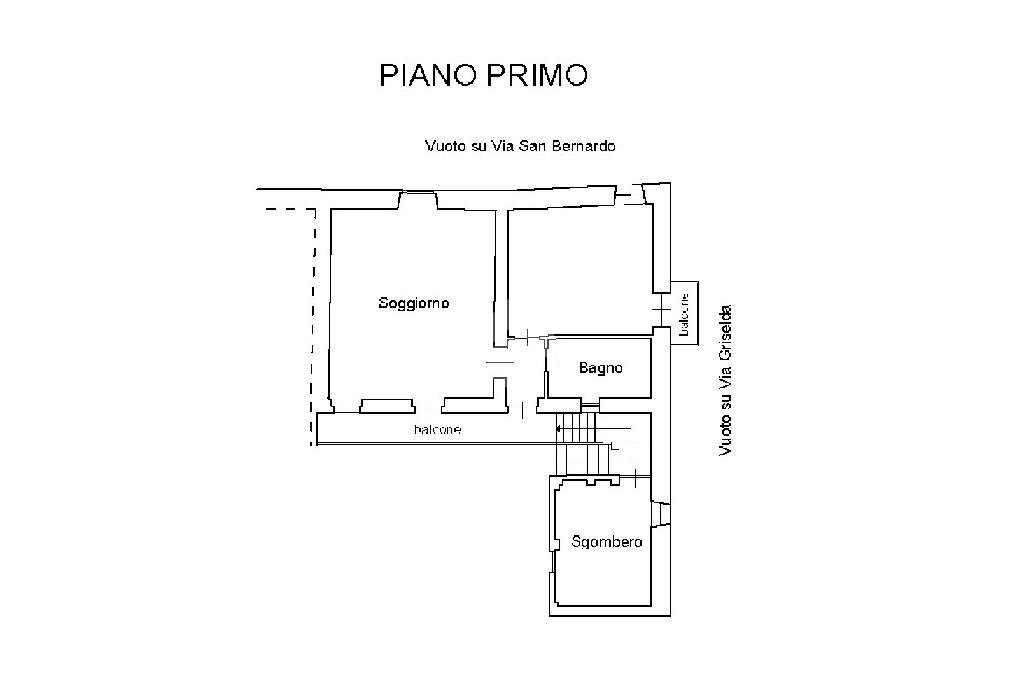 Casa semi indipendente Via griselda, frazione Villanovetta, Verzuolo - planimetria 1