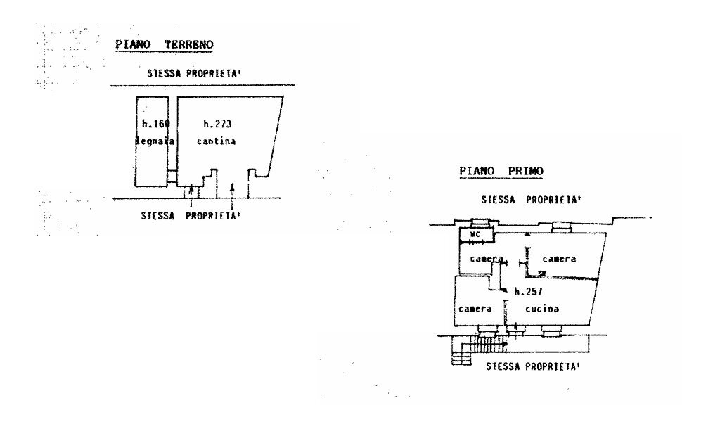 Casa semi indipendente Via Cornaletto Soprano, SNC, Demonte - planimetria 1