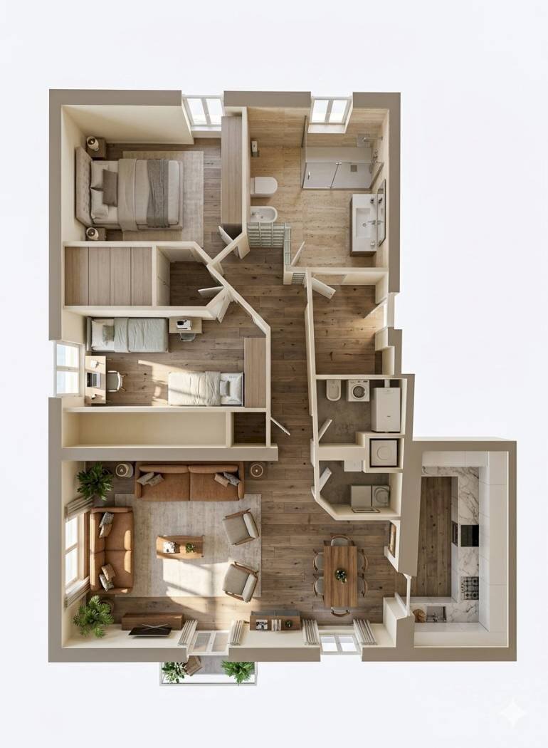 Appartamento via Giuseppe Garibaldi, 73, Camogli - planimetria 1
