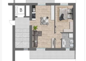 Two-room apartment Lissone - photo 12