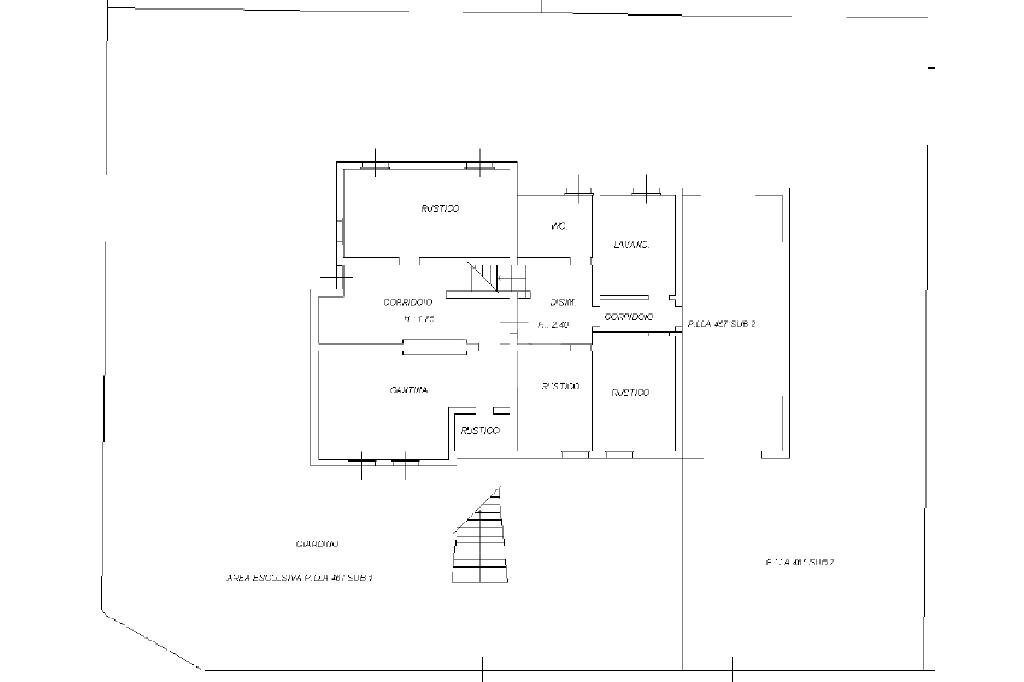 Casa indipendente largo donatori di sangue, Poggio Rusco - planimetria 1
