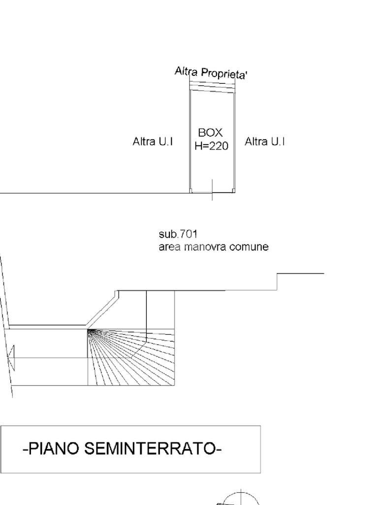 Box Via ticino, Vittuone - floor plans 1
