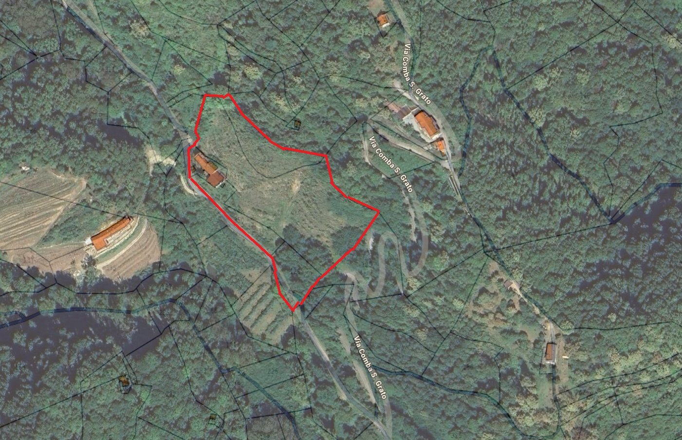 Rustic Via Comba San Grato, 15, Pagno - floor plans 1