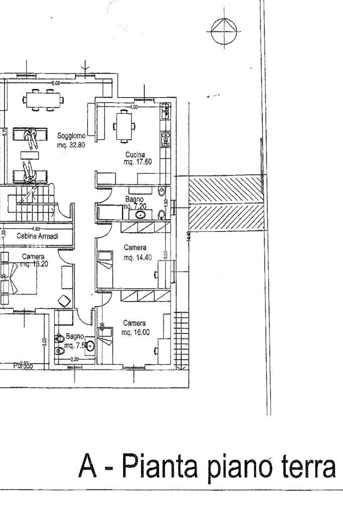 Porzione di casa Via Capitini, Sale - planimetria 1