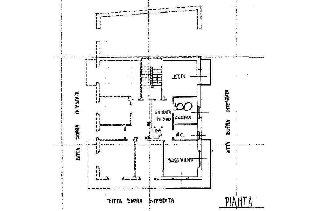 Trilocale Borgata Rul, Giaveno - planimetria 1