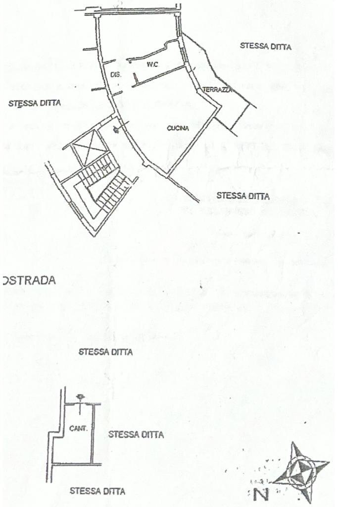 Two-room apartment Via Mazzincollo, Sarzana - floor plans 1