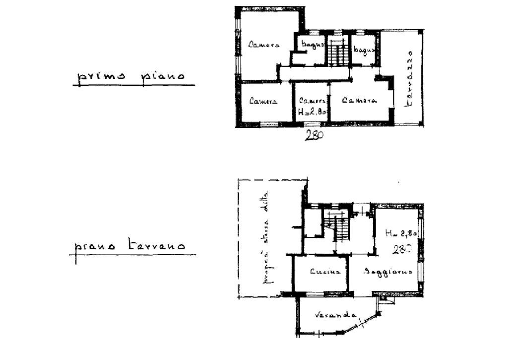 Villa Via 1° maggio, Rivoli - planimetria 1