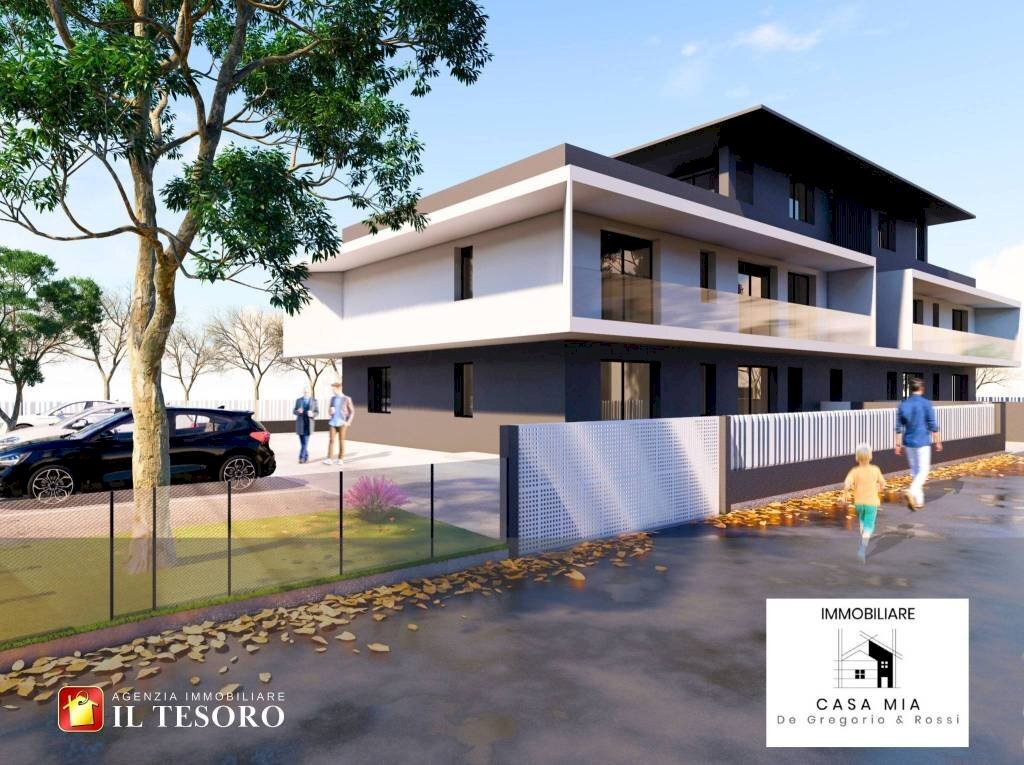 Facciata - Trilocale via di Mezzo, 23, Verucchio - foto 2