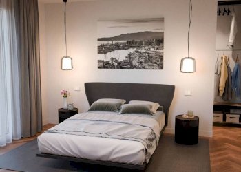 Camera da letto - Attico via Sant'Ilario, 11, Genova - foto 13